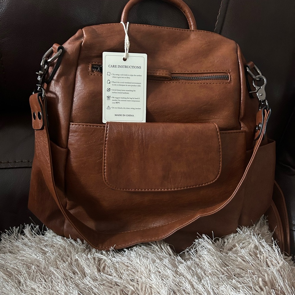 Brown Leather Women's Bag